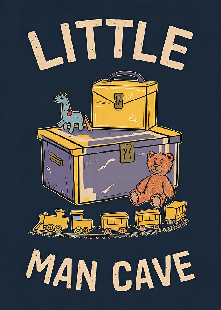 Little Man Cave art print by Andreas Magnusson for $57.95 CAD