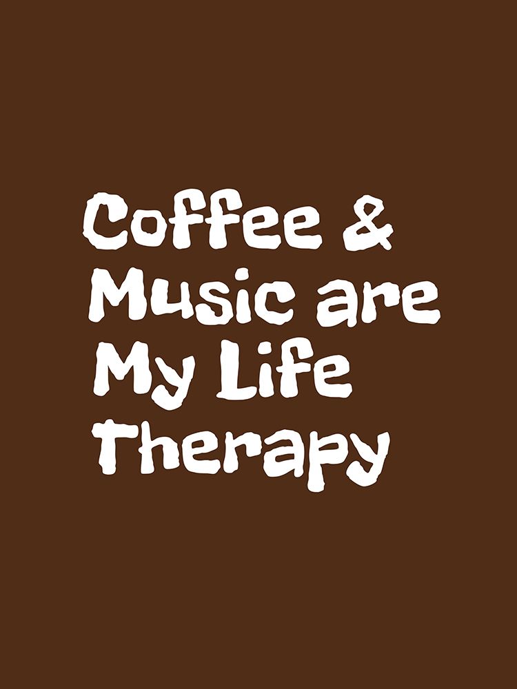 Coffee and books are my life therapy art print by Happie Eagle for $57.95 CAD