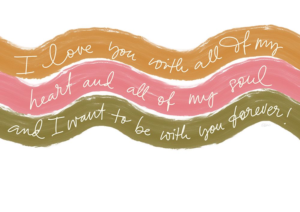 I Love You Forever art print by Sofie Bjorkgren-Nase for $57.95 CAD