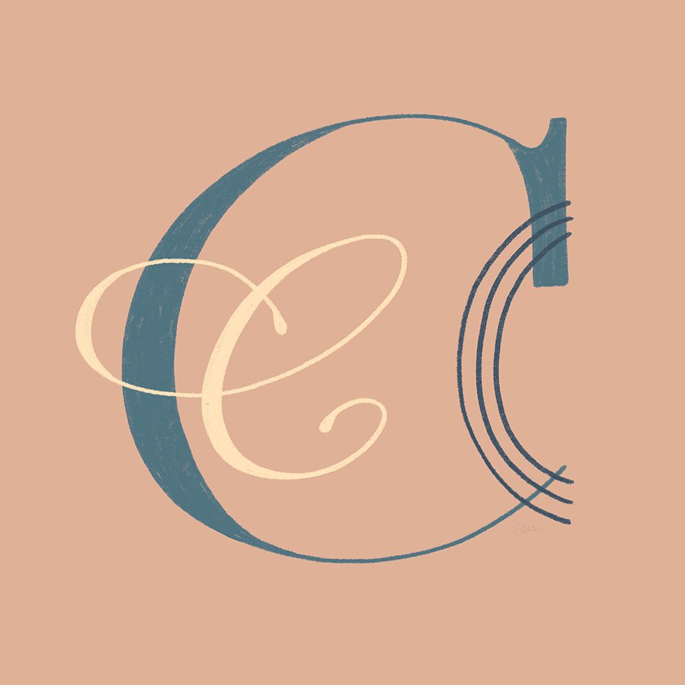 Letter C art print by Sofie Bjorkgren-Nase for $57.95 CAD