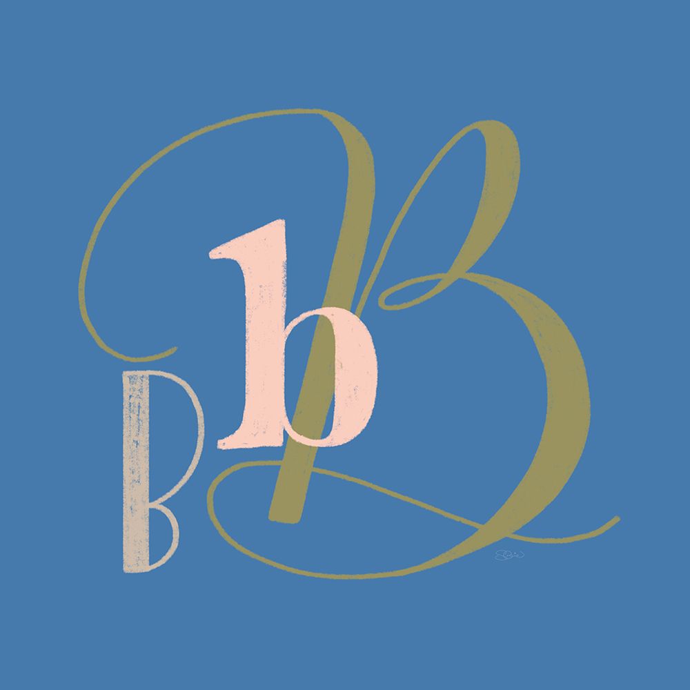 Letter B art print by Sofie Bjorkgren-Nase for $57.95 CAD