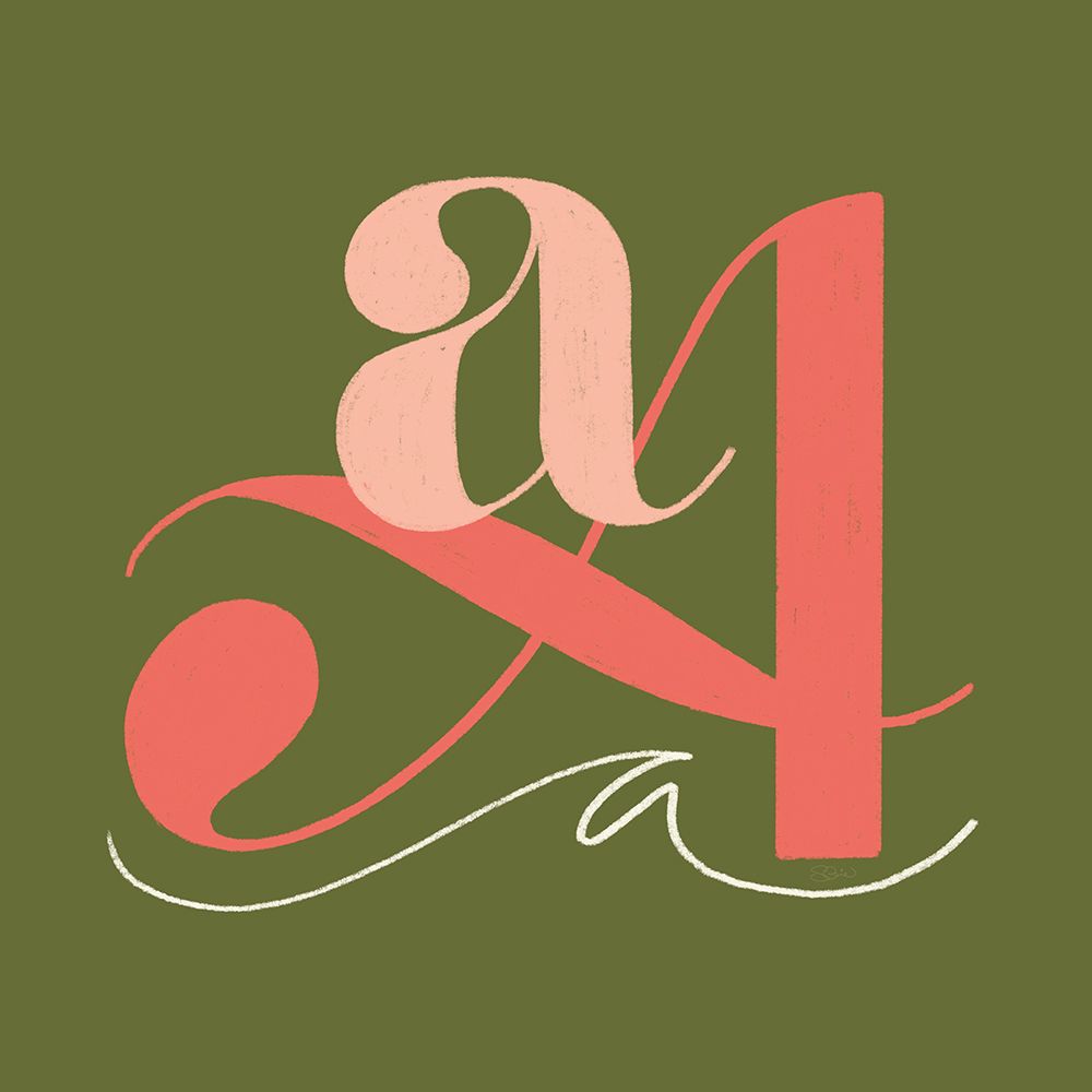 Letter A art print by Sofie Bjorkgren-Nase for $57.95 CAD