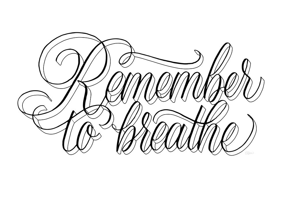 Breathe White art print by Sofie Bjorkgren-Nase for $57.95 CAD