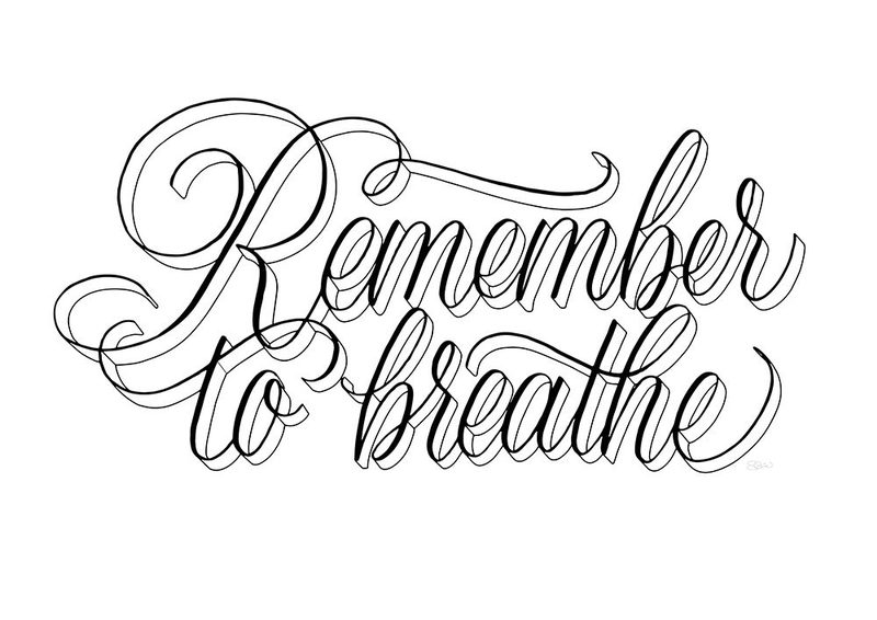 Breathe White art print by Sofie Bjorkgren-Nase for $57.95 CAD
