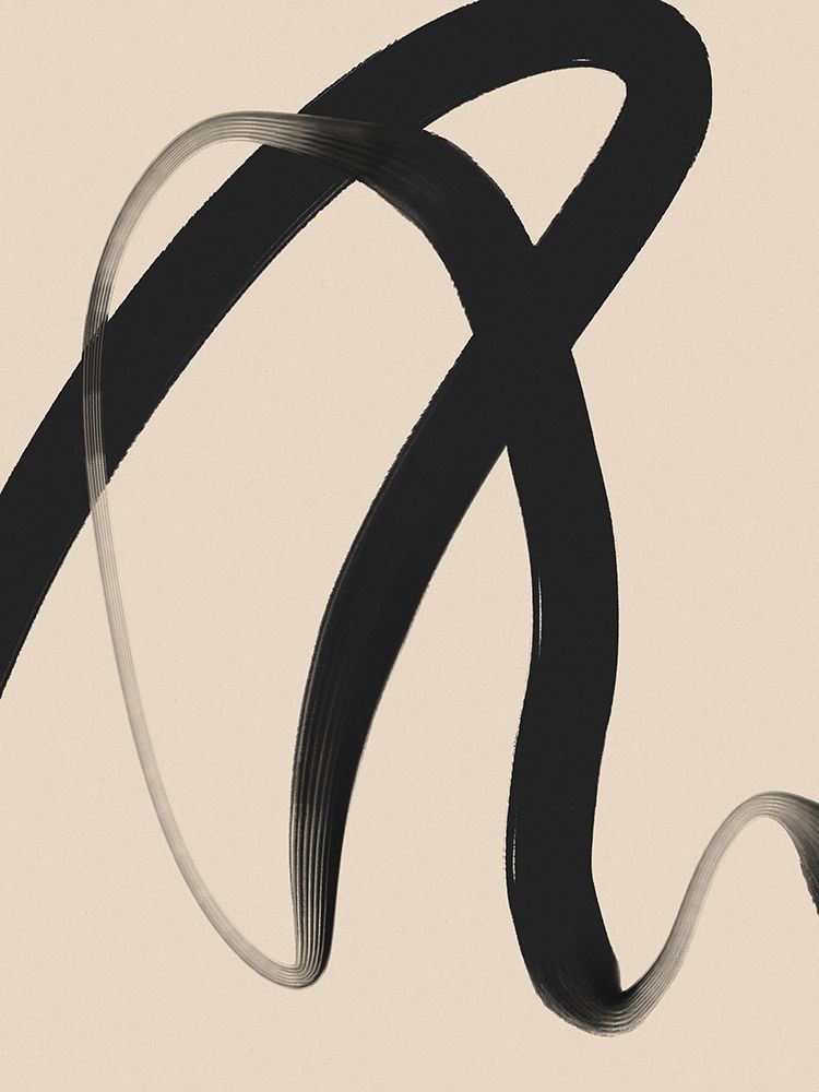 Black Strokes No 25 art print by Treechild for $57.95 CAD