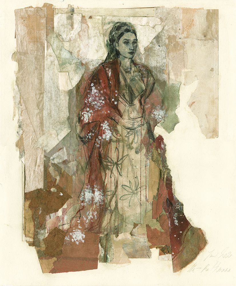 Hommage An Botticelli XXI art print by Ute Rathmann for $57.95 CAD