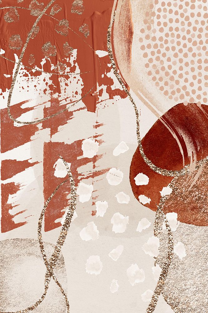 Burnt Orange Symphony art print by Sally Ann Moss for $57.95 CAD