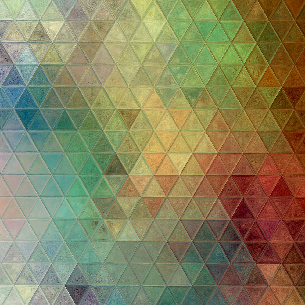 Mosaic Energy Art (3) art print by Justyna Jaszke for $57.95 CAD
