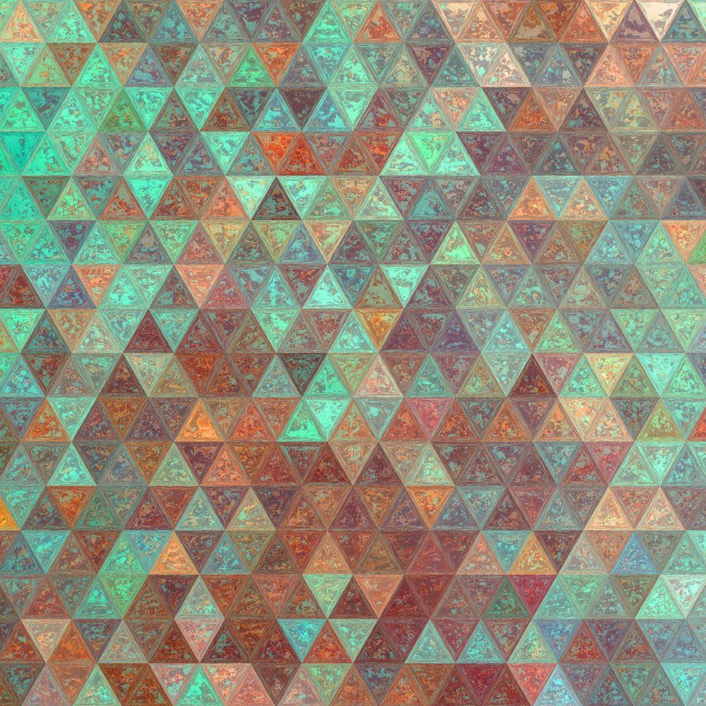 Mosaic Energy Art (18) art print by Justyna Jaszke for $57.95 CAD
