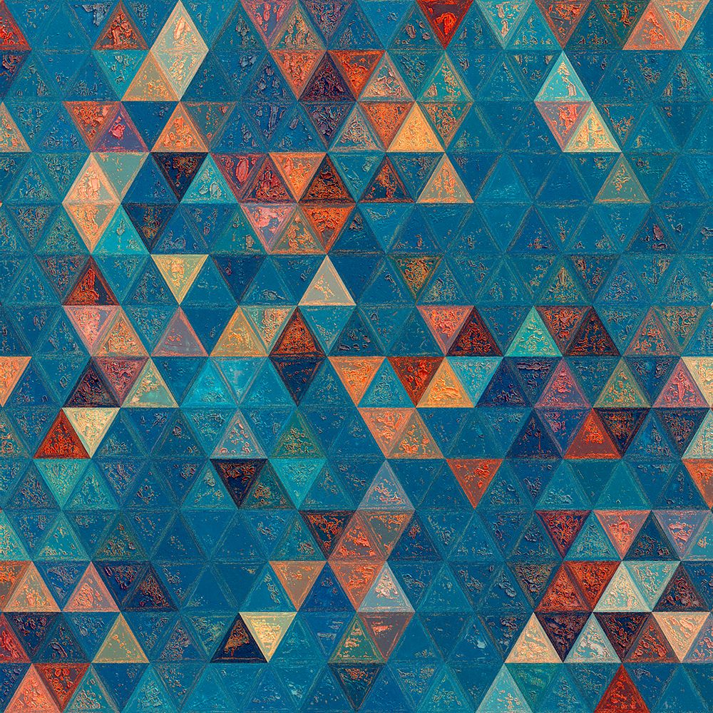 Mosaic Energy Art (29) art print by Justyna Jaszke for $57.95 CAD