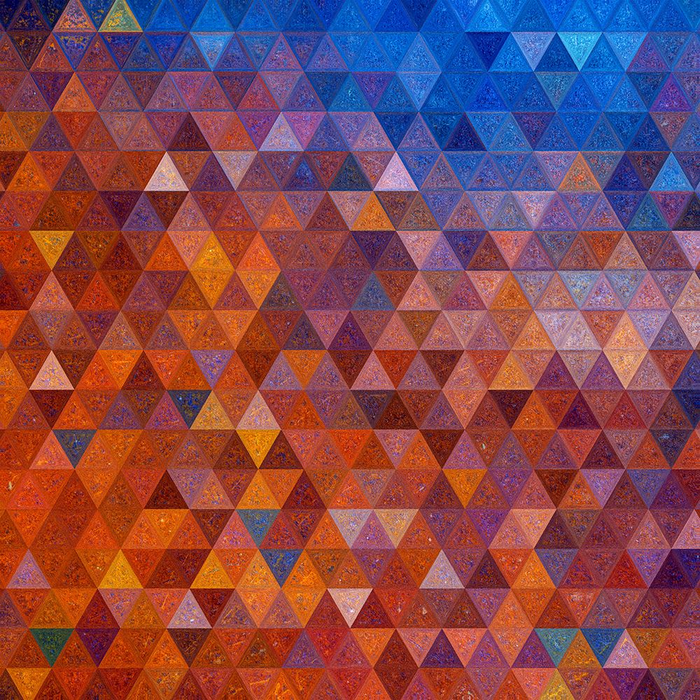 Mosaic Energy Art (31) art print by Justyna Jaszke for $57.95 CAD