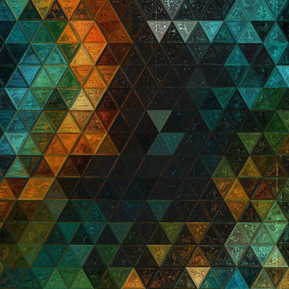Mosaic Energy Art (32) art print by Justyna Jaszke for $57.95 CAD