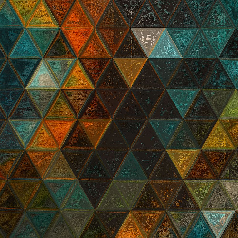 Mosaic Energy Art (33) art print by Justyna Jaszke for $57.95 CAD