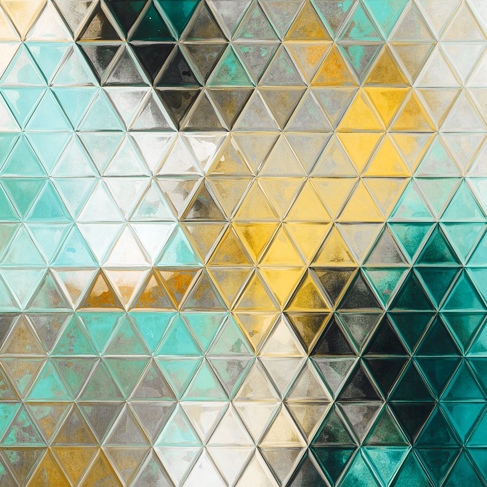 Mosaic Energy Art (55) art print by Justyna Jaszke for $57.95 CAD