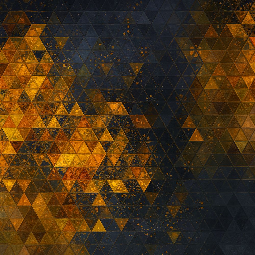 Mosaic Energy Art (86) art print by Justyna Jaszke for $57.95 CAD