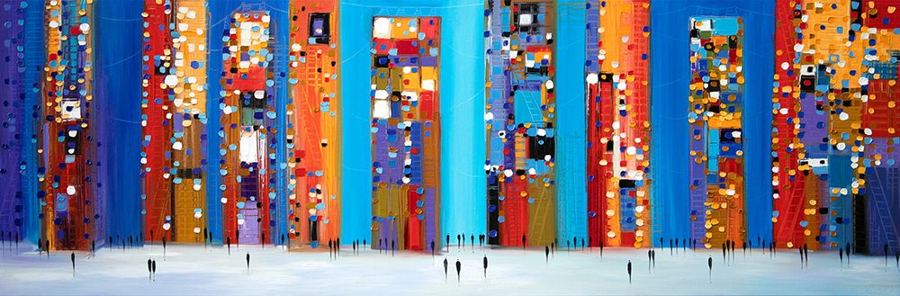 Night Out art print by Ekaterina Ermilkina for $57.95 CAD