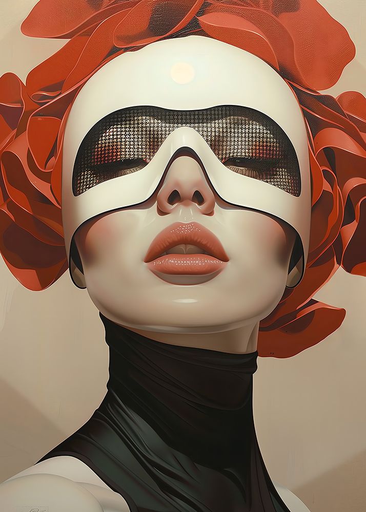 The Mask art print by Andreas Magnusson for $57.95 CAD
