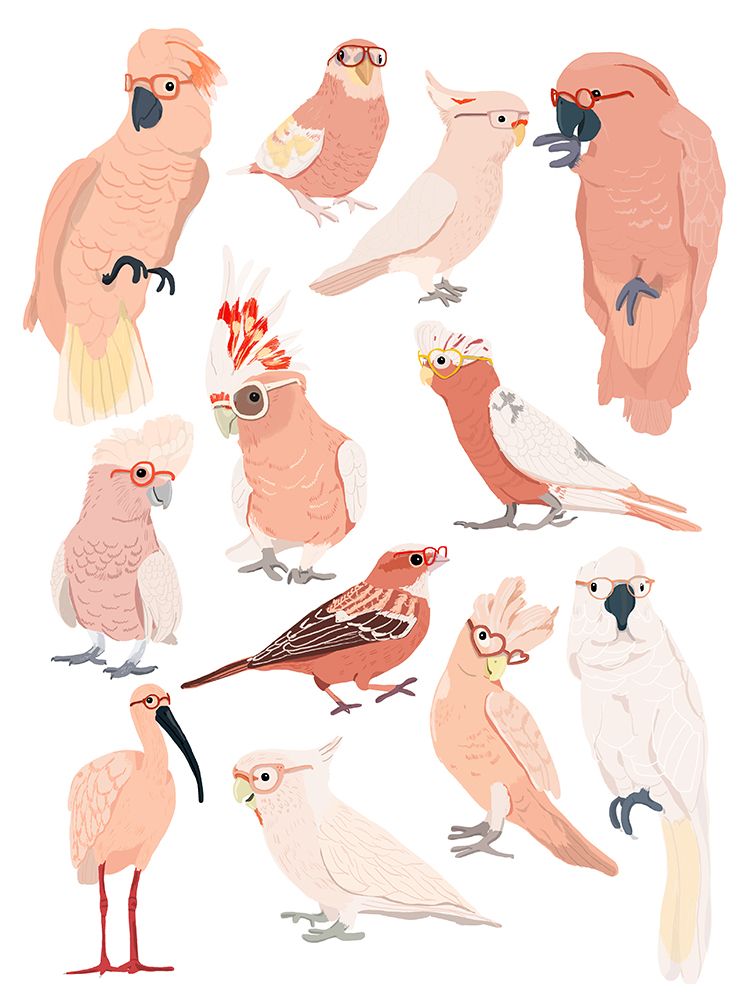 P Peach Hr art print by Hanna Melin for $57.95 CAD