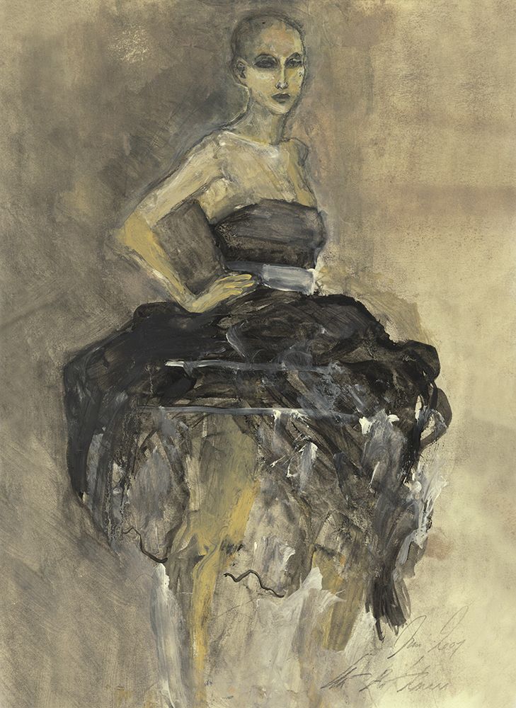 Hommage An Degas XXXVI art print by Ute Rathmann for $57.95 CAD