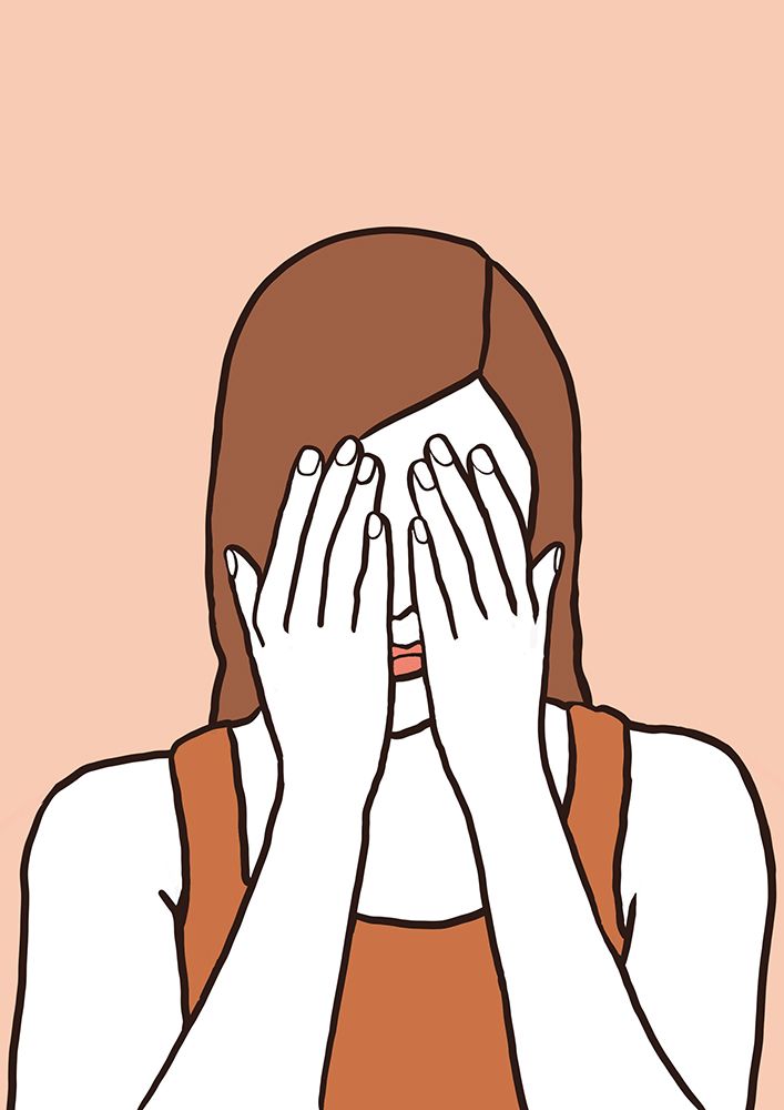 Shy Woman art print by Sharyn Bursic for $57.95 CAD