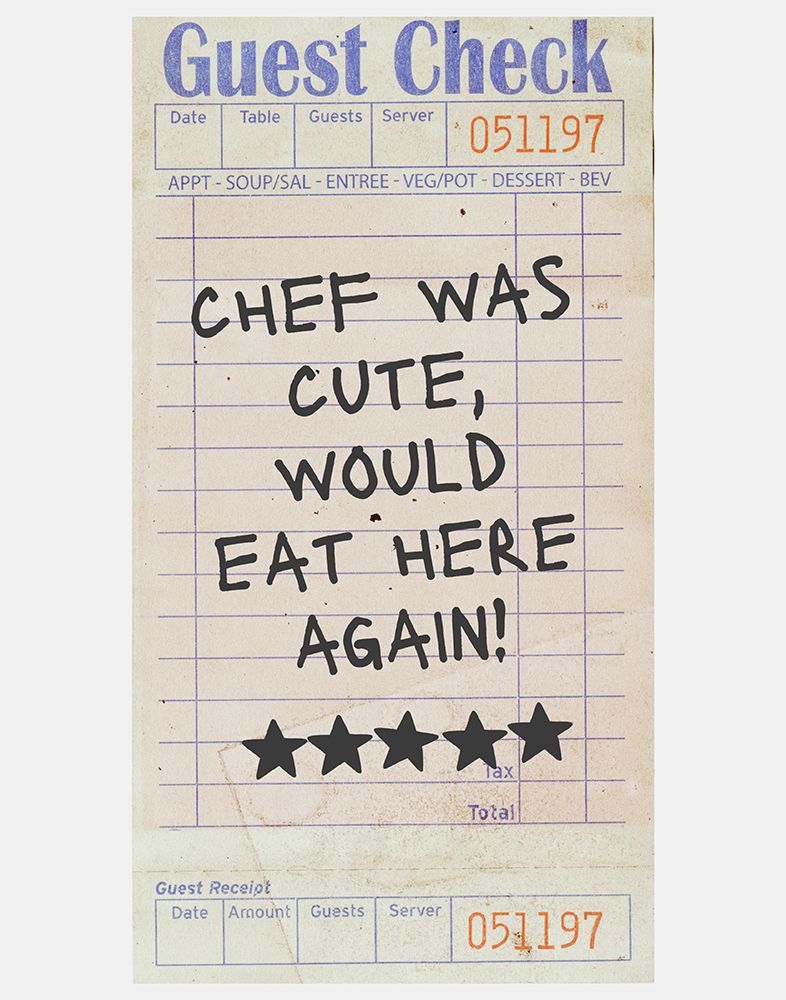 Chef Was Cute art print by Jolly and Dash for $57.95 CAD