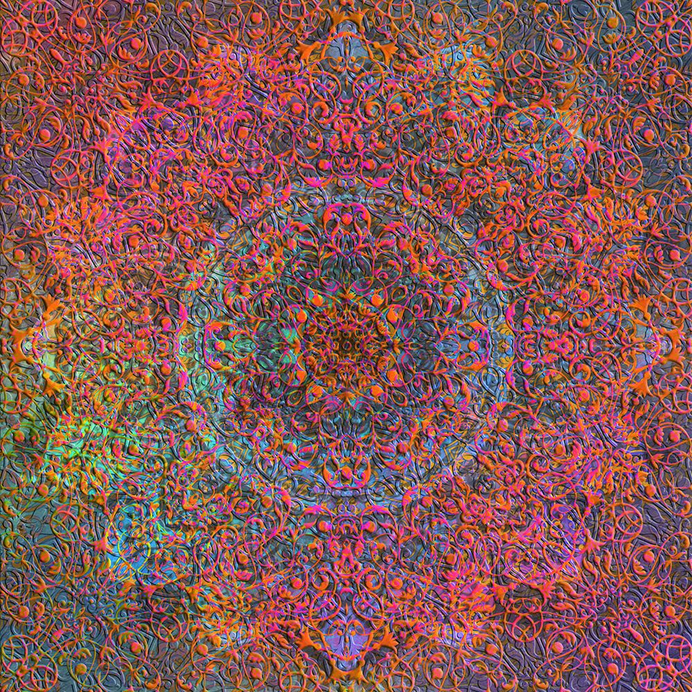 Magic Mandala Abstraction Art (5) art print by Justyna Jaszke for $57.95 CAD