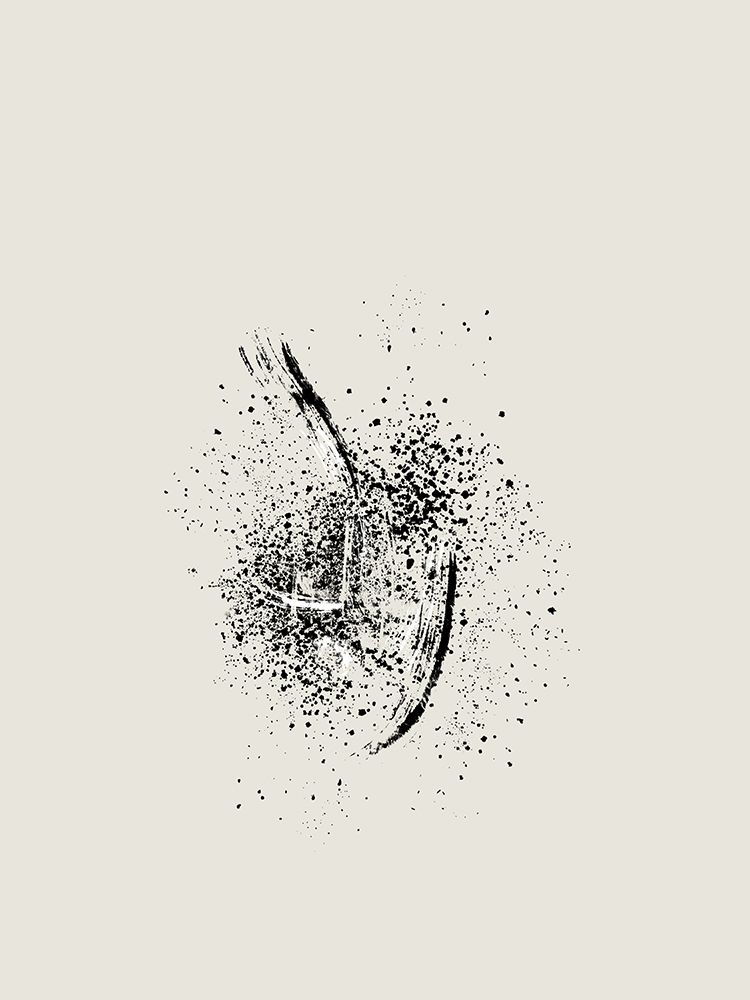 Brush splatters #2 art print by Imaginative for $57.95 CAD