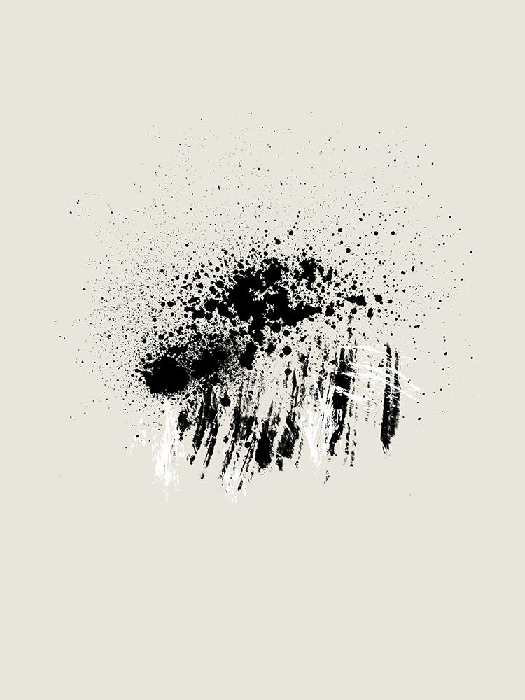 Brush splatters #3 art print by Imaginative for $57.95 CAD