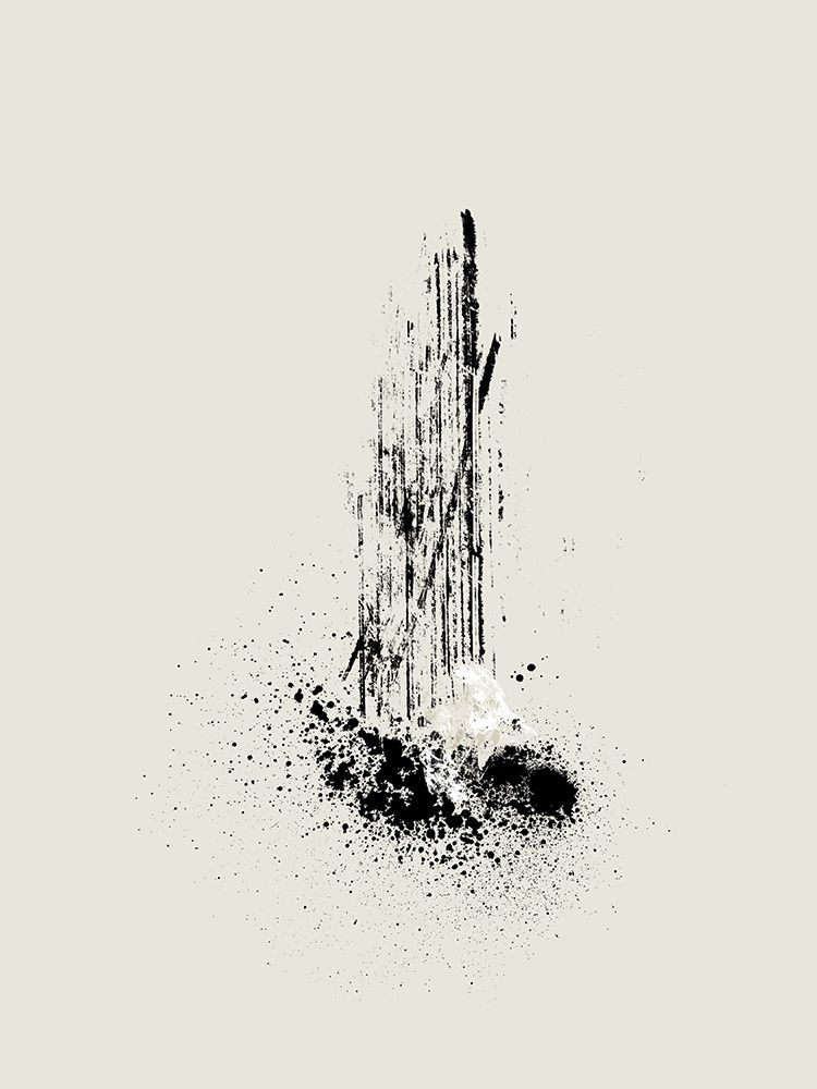 Brush splatters #4 art print by Imaginative for $57.95 CAD