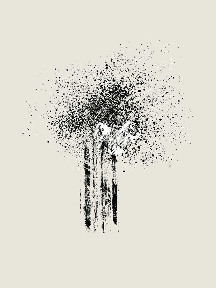 Brush splatters #5 art print by Imaginative for $57.95 CAD