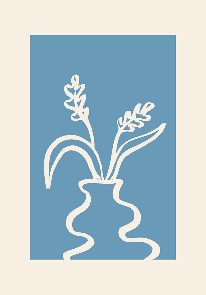 A Vase Passepartout art print by Johanna Klum Nyberg for $57.95 CAD