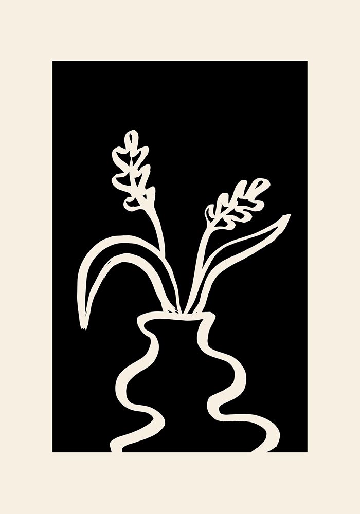 A Vase Passepartout art print by Johanna Klum Nyberg for $57.95 CAD