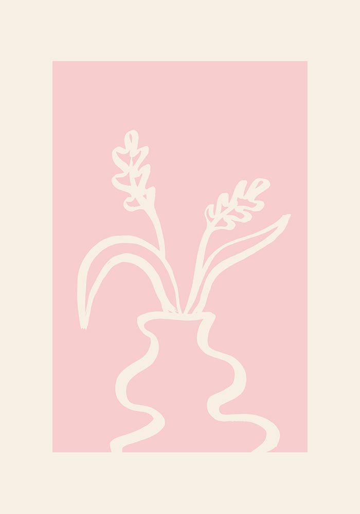 A Vase Passepartout art print by Johanna Klum Nyberg for $57.95 CAD