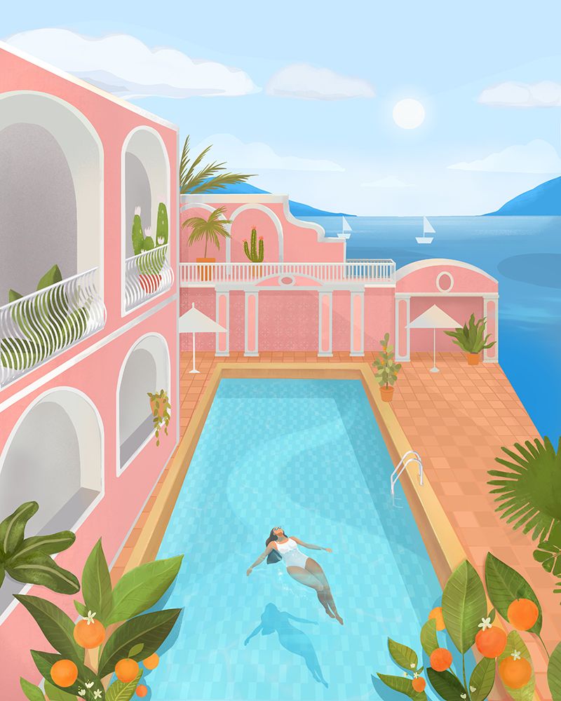 Summer Zen art print by Petra Lizde for $57.95 CAD
