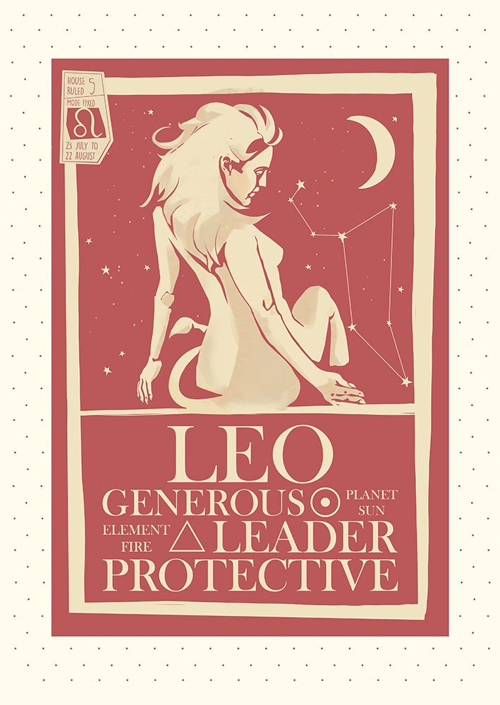 Leo Poster art print by Dionisis Gemos for $57.95 CAD
