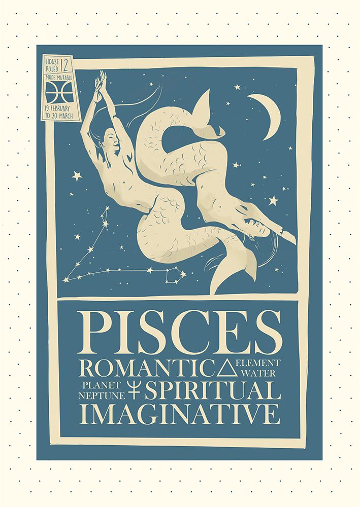 Pisces Print art print by Dionisis Gemos for $57.95 CAD