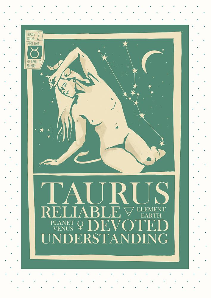 Taurus Print art print by Dionisis Gemos for $57.95 CAD