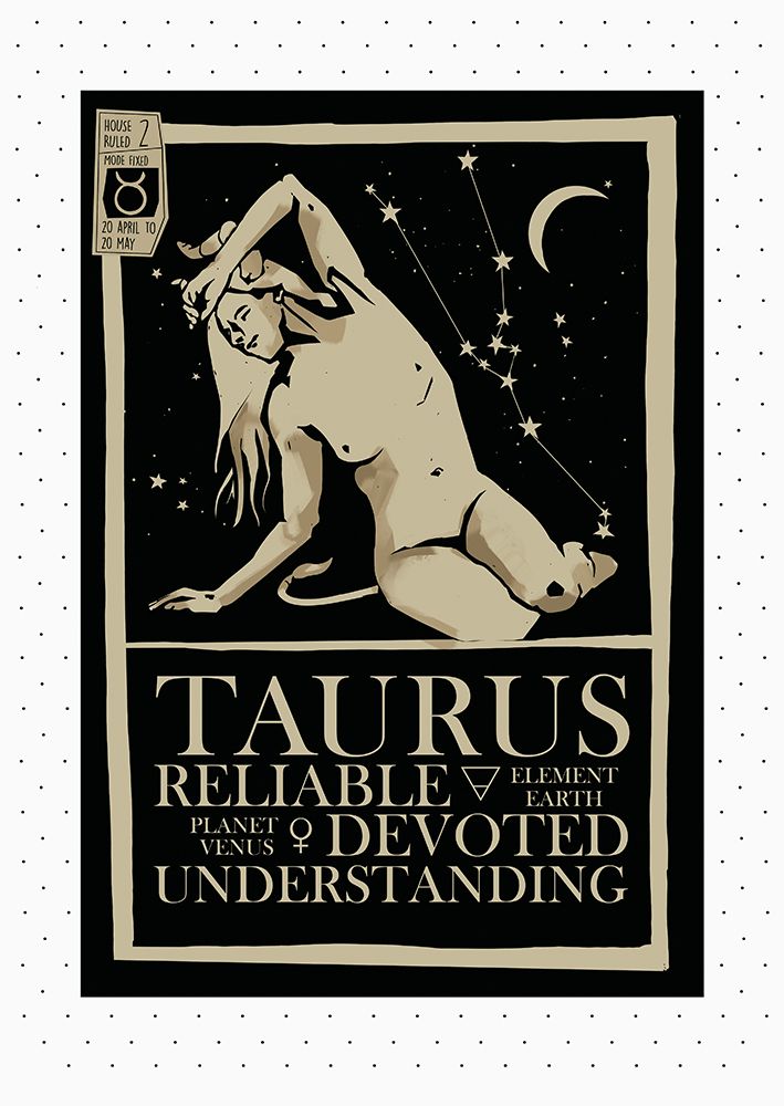 Taurus Print art print by Dionisis Gemos for $57.95 CAD