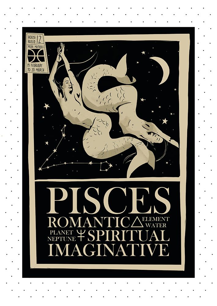 Pisces Print art print by Dionisis Gemos for $57.95 CAD