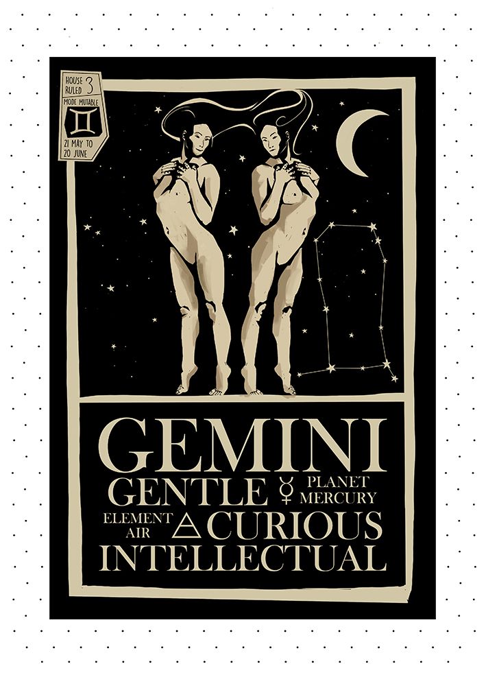 Gemini art print by Dionisis Gemos for $57.95 CAD