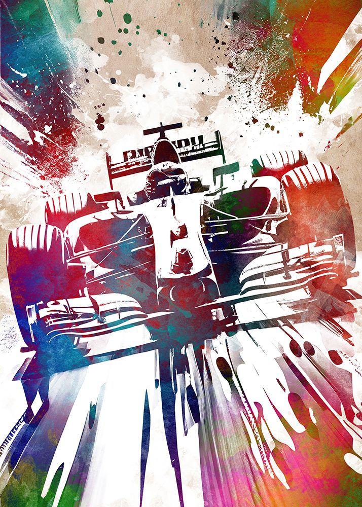 Sport Car Racing Art (1) art print by Justyna Jaszke for $57.95 CAD