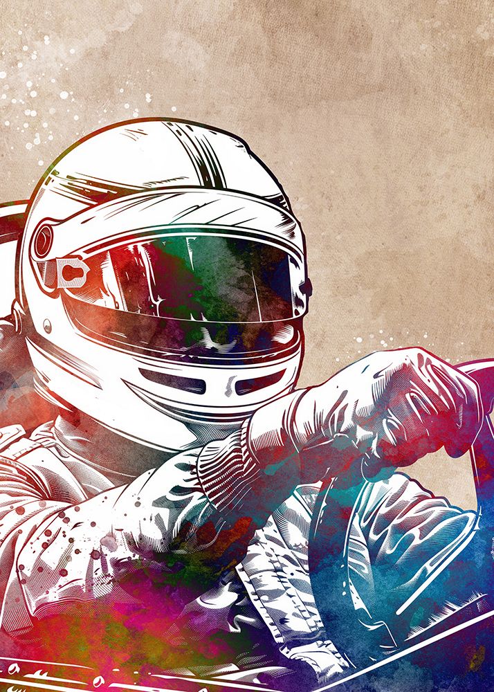 Sport Car Racing Art (2) art print by Justyna Jaszke for $57.95 CAD