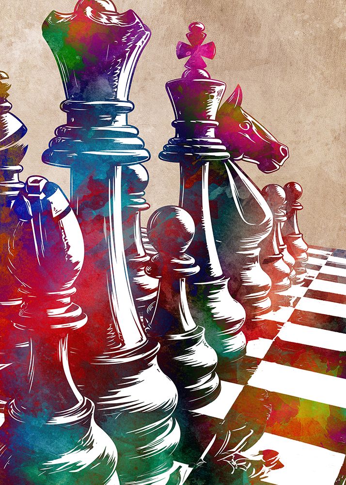 Sport Chess Art art print by Justyna Jaszke for $57.95 CAD