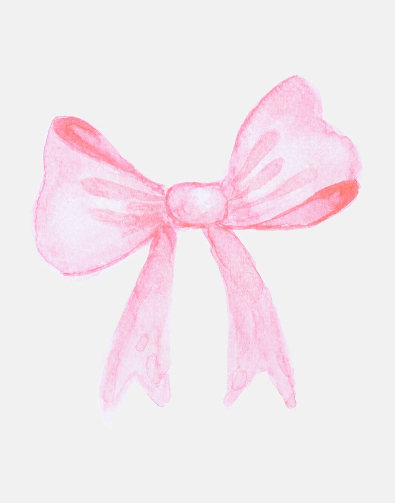 Pink Bow art print by Jolly and Dash for $57.95 CAD