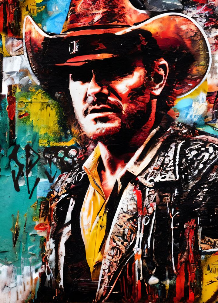 Urban Cowboy Series - 2 art print by Cicero Spin for $57.95 CAD
