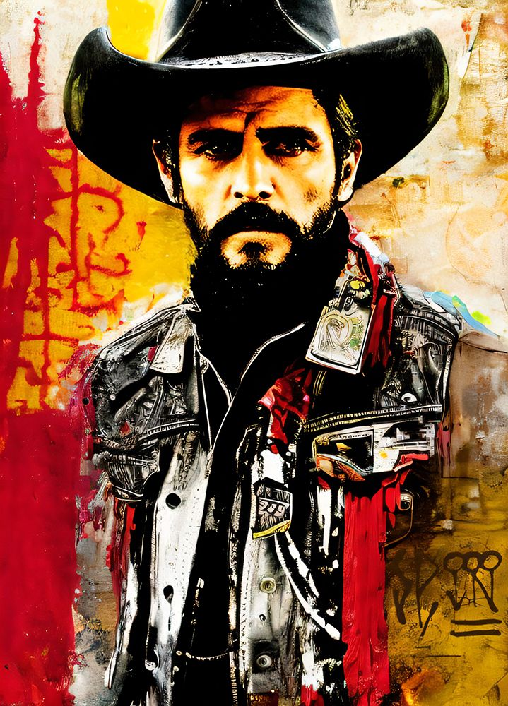 Urban Cowboy Series - 4 art print by Cicero Spin for $57.95 CAD