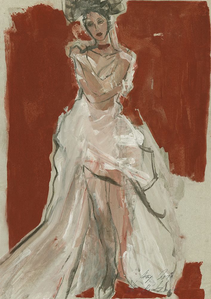 Hommage An Leonor Fini III art print by Ute Rathmann for $57.95 CAD