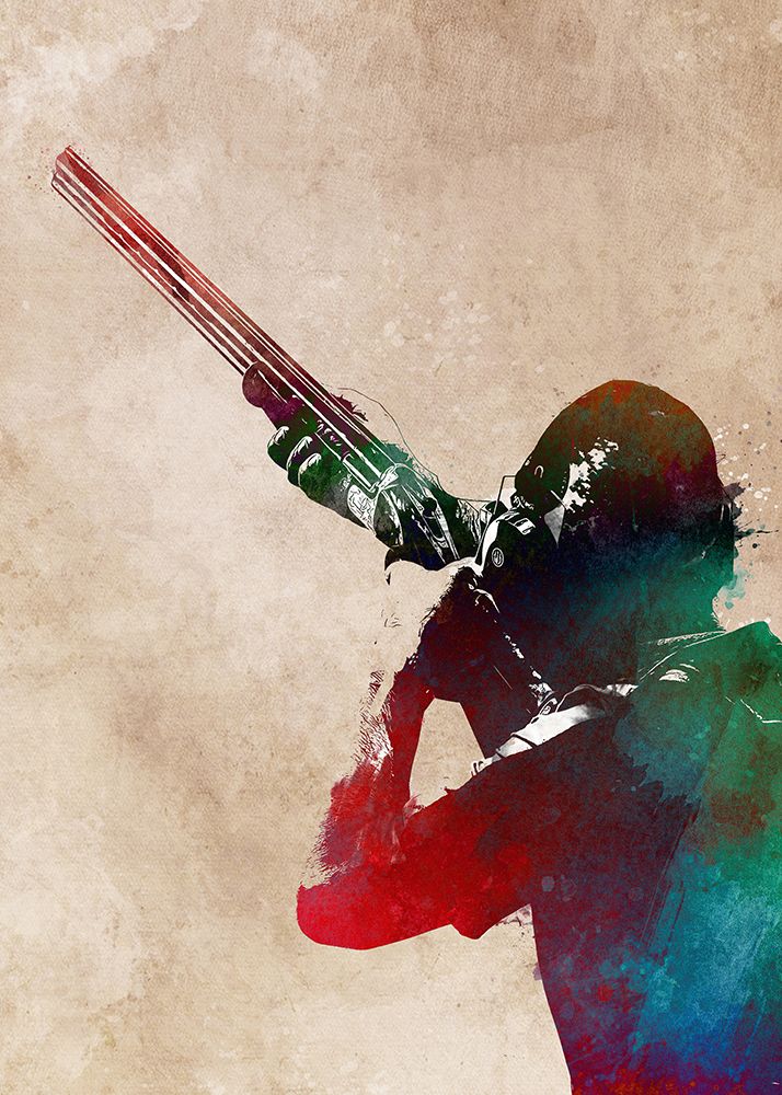 Sport Shooting Art (2) art print by Justyna Jaszke for $57.95 CAD