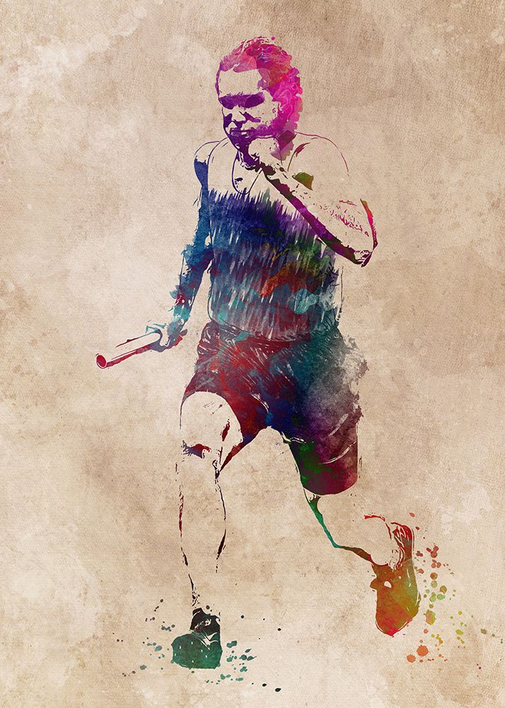Sport Jogging Art (2) art print by Justyna Jaszke for $57.95 CAD