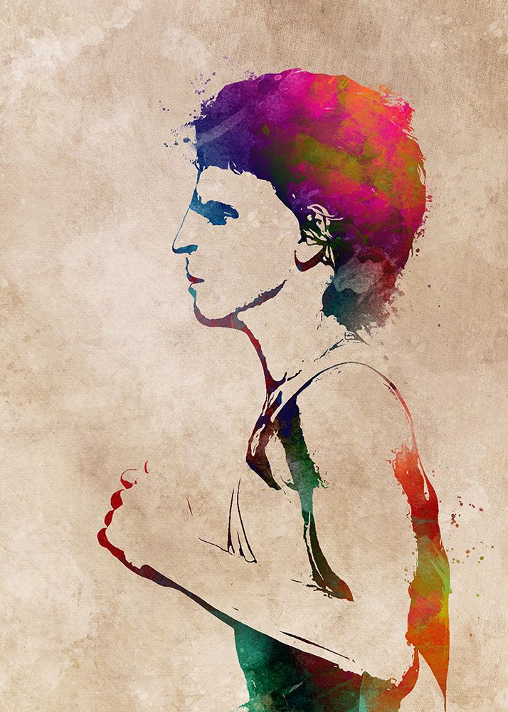 Sport Jogging Art (1) art print by Justyna Jaszke for $57.95 CAD